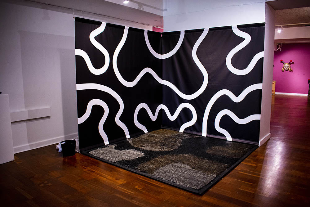 Subterrain walkable art piece